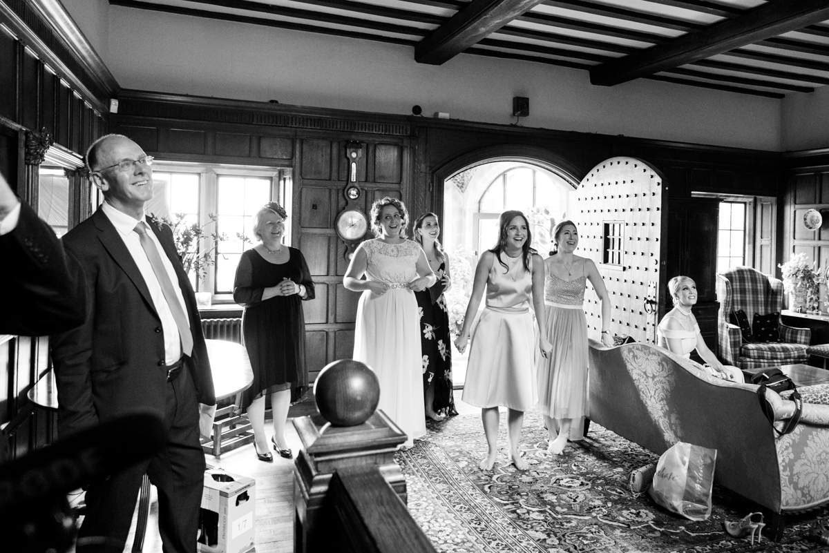 Father of the bride sees daughter for first time Wedding Photographer Ottawa