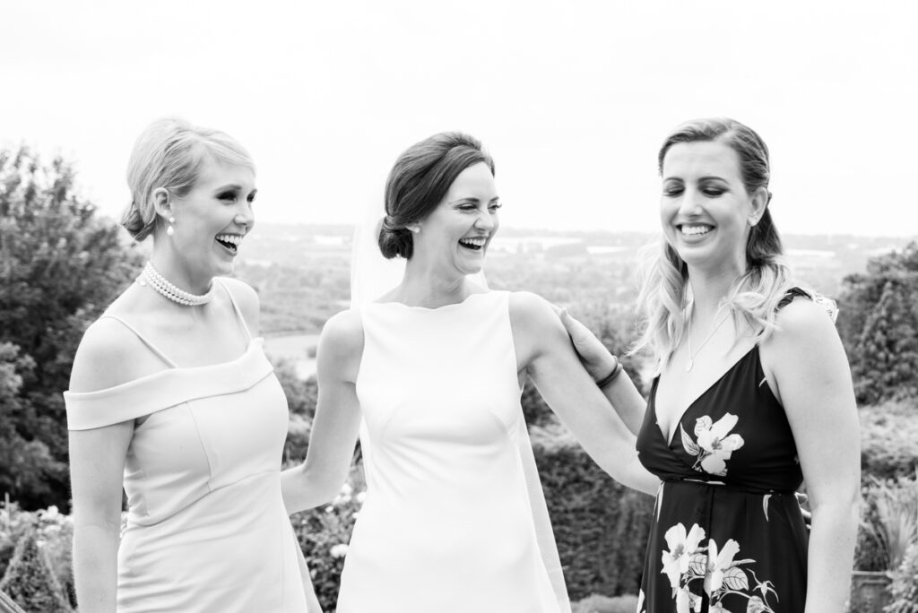 Portrait of Bride with friends Wedding Photographer Ottawa