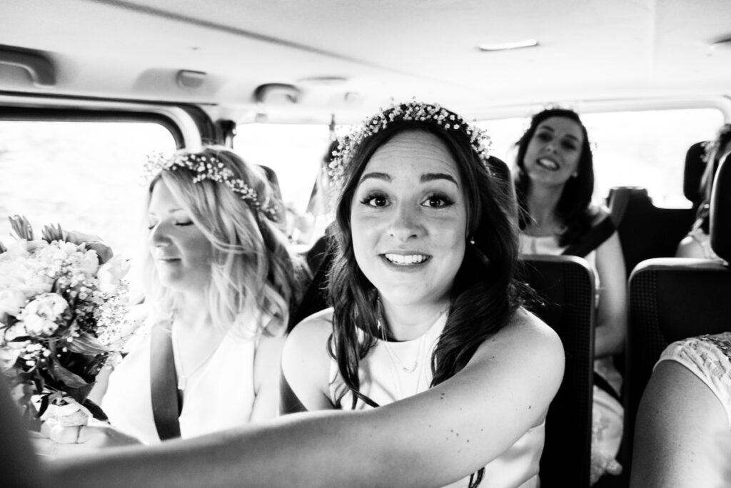 Bridesmaids on the way to the ceremony Wedding Photographer Ottawa