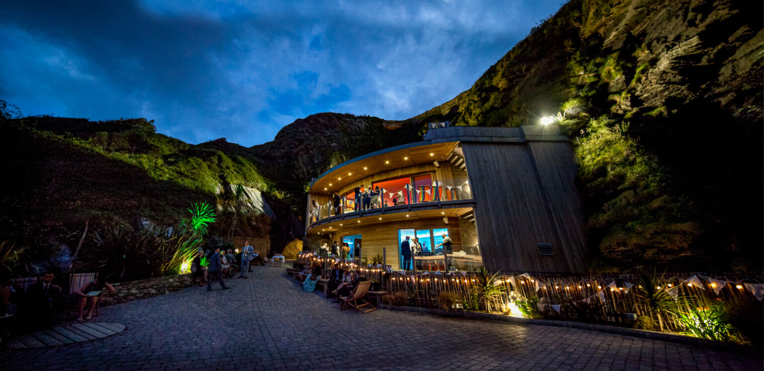 Beach Venue at Night - Wedding Photographer Ottawa Sara