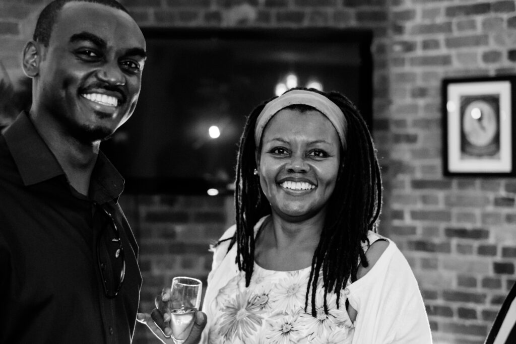 Guests at the reception by Ottawa Wedding Photographer Sara