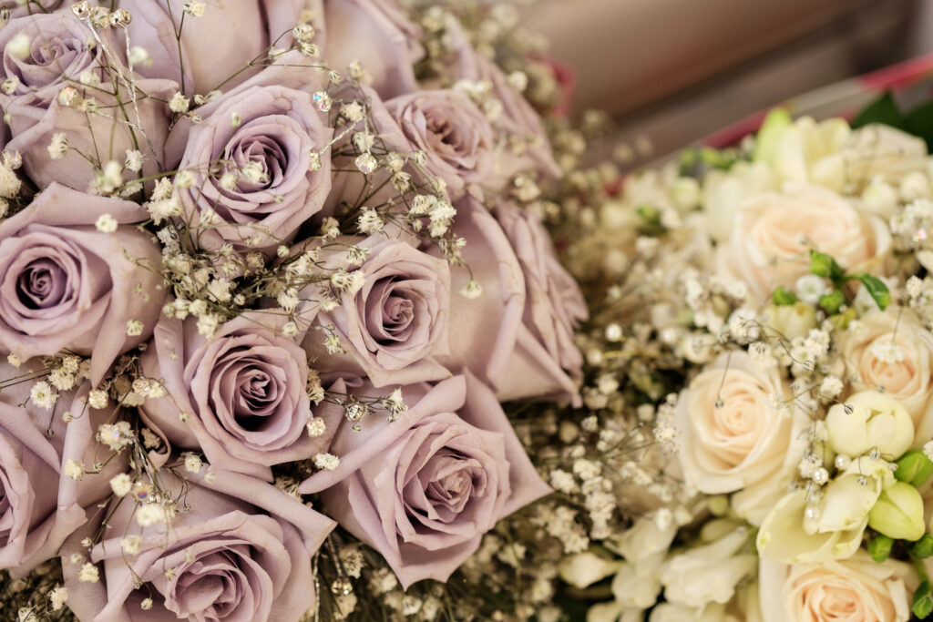 Detail of wedding bouquets flowers - Ottawa Wedding Photographer Sara