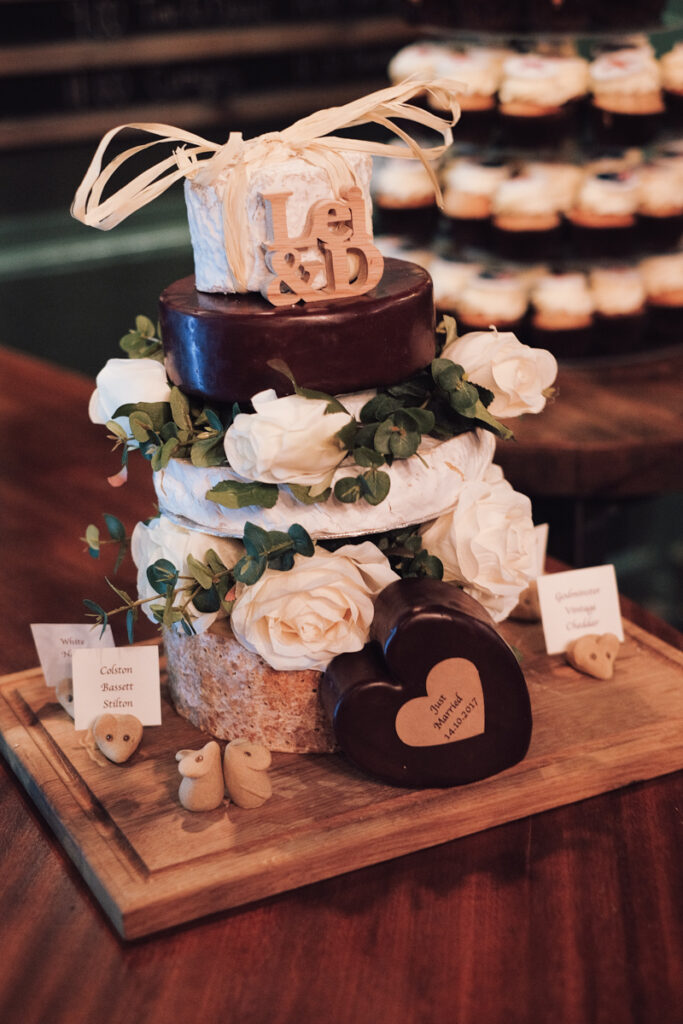 Wedding Cake made of cheese - Wedding Inspiration - photo by Ottawa Wedding Photographer Sara