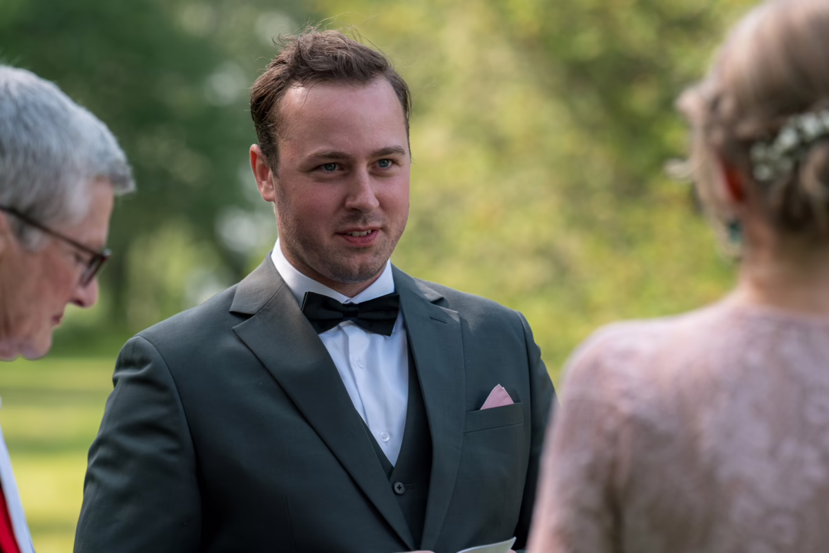 Ottawa Wedding Photographer Sara-1067701 ❥ Ottawa Wedding Photographer Groom at Summer Camp Wedding by Ottawa Wedding Photographer Sara