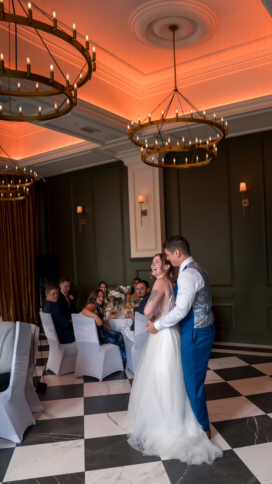 Ottawa Wedding Photographer Sara-5126 ❥ Ottawa Wedding Photographer Bride and groom first dance at their Lord Elgin Hotel Wedding in the Trillium room