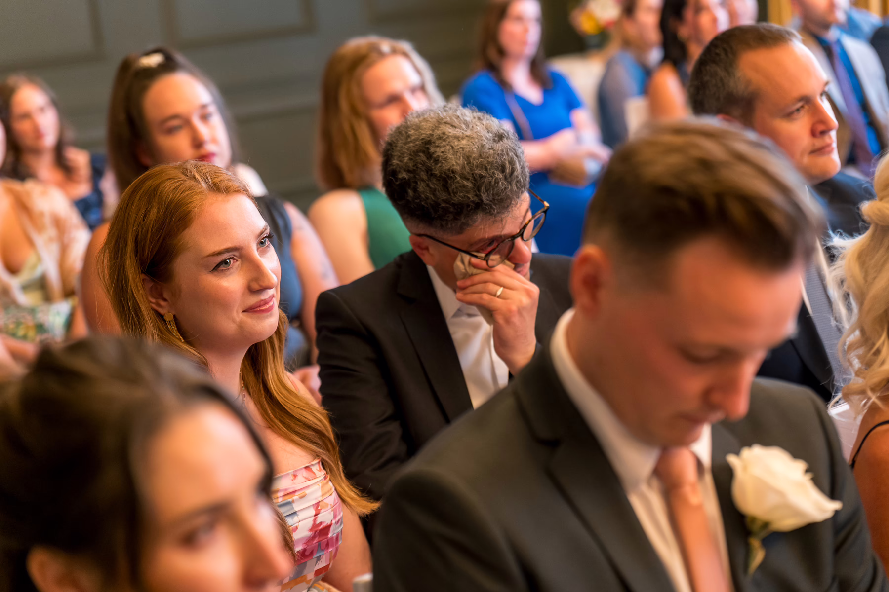 Ottawa Wedding Photographer Sara VD--9 ❥ Ottawa Wedding Photographer Emotional guests during the ceremony by Ottawa Wedding Photographer Sara